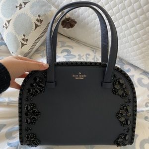 Used once! Kate spade purse with jewels